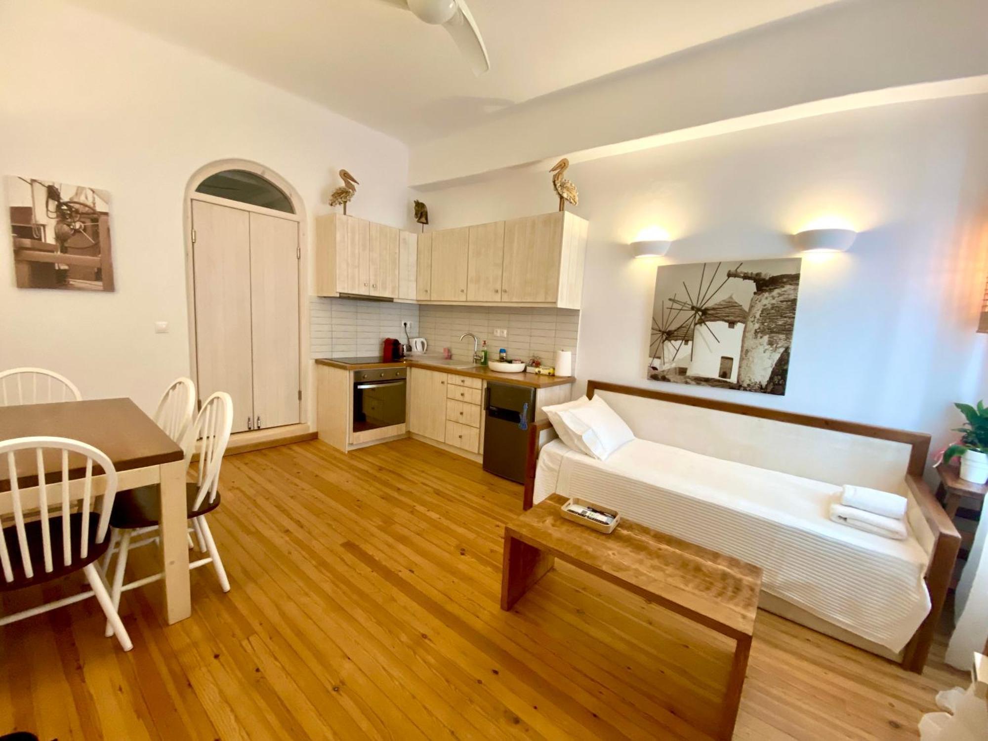 شقة Sunny House Mykonos Town المظهر الخارجي الصورة